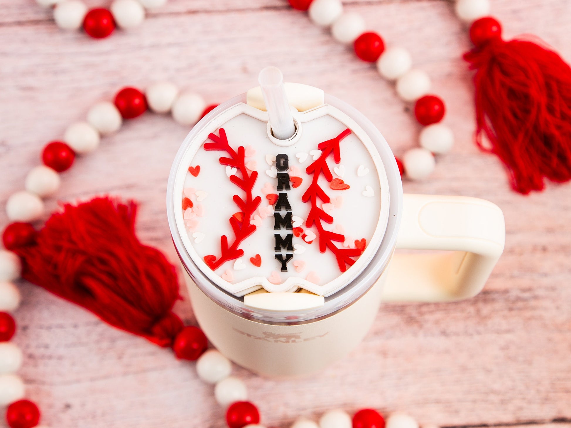 Baseball, 40 oz Stanley Quencher H2.0 Tumbler Shaker Bundle, DIGITAL DOWNLOAD - SVG Cut File Bundle. Tag for Stanley Lid, Cup Accessories