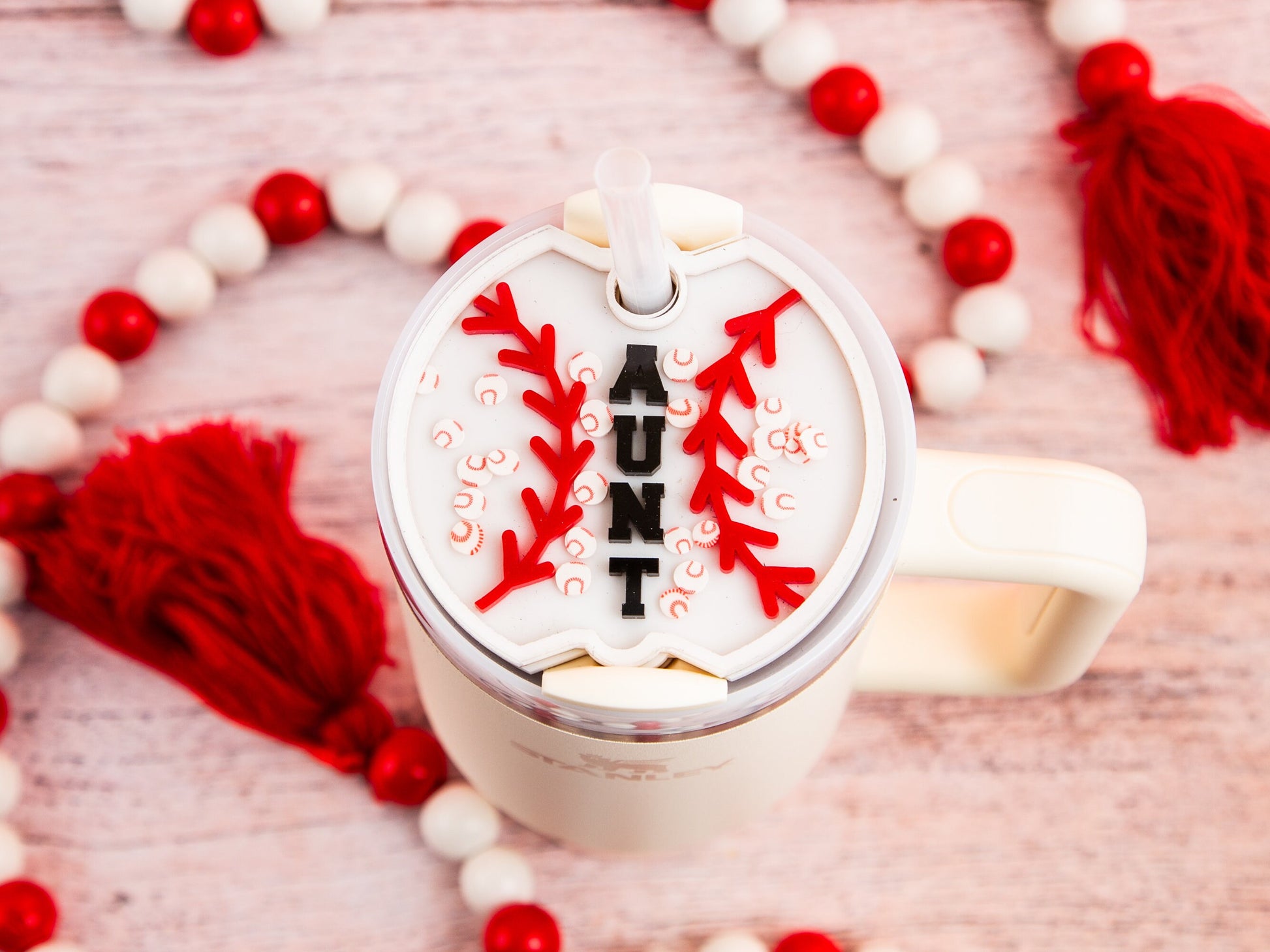 Baseball, 40 oz Stanley Quencher H2.0 Tumbler Shaker Bundle, DIGITAL DOWNLOAD - SVG Cut File Bundle. Tag for Stanley Lid, Cup Accessories