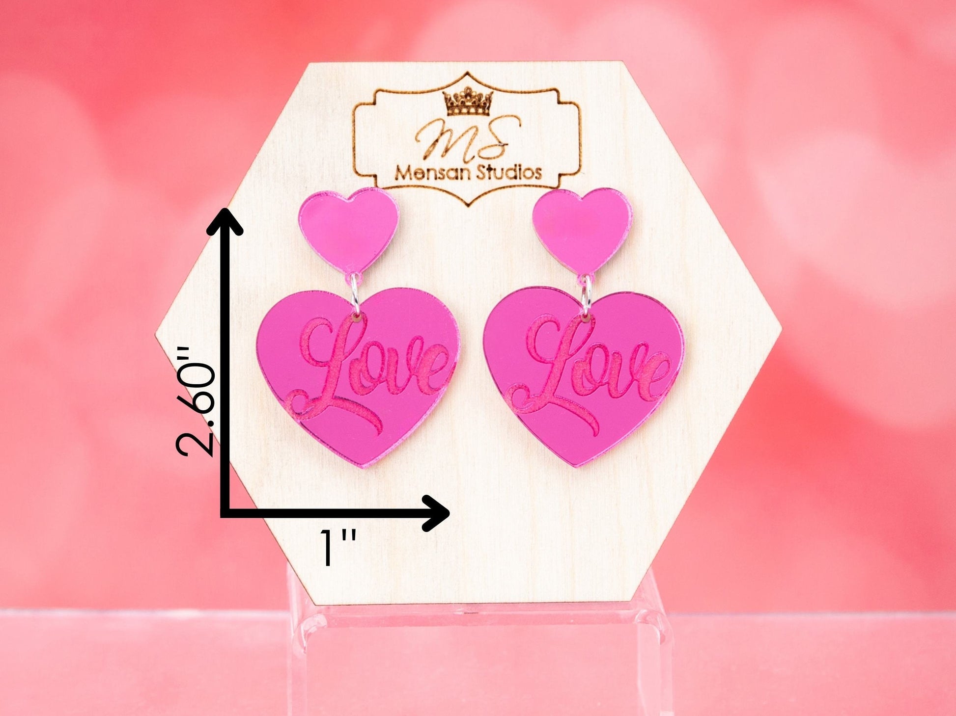 XL Valentine Earring SVG Bundle, Laser Cut File, Valentine Earrings, Valentine Earrings, Heart Earring Svg, Earrings SvG, Valentine Gift